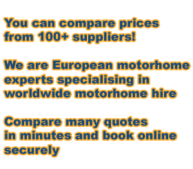 Motorhome Rental Special Offers
