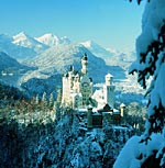 Campervan Oktoberfest Munich Neuschwanstein Castle, seat of King Ludwig